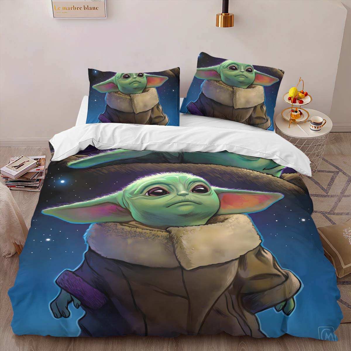 Baby Yoda Grogu Star Wars 14 Kinderbettwäsche – Bettwäsche – Bild 2