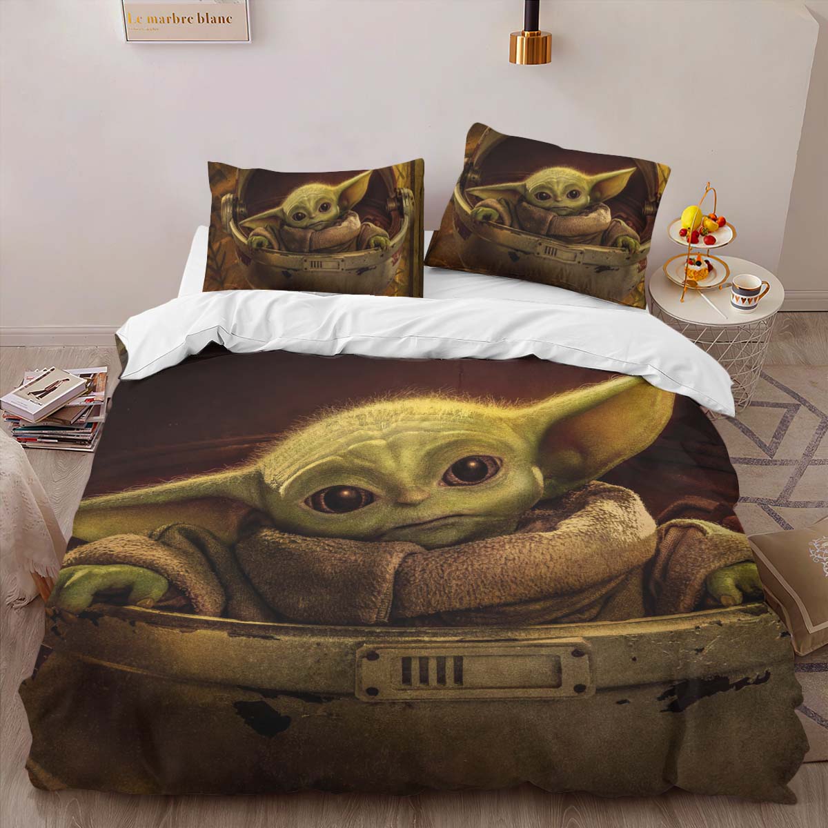 Baby Yoda Grogu Star Wars 15 Kinderbettwäsche – Bettwäsche – Bild 2
