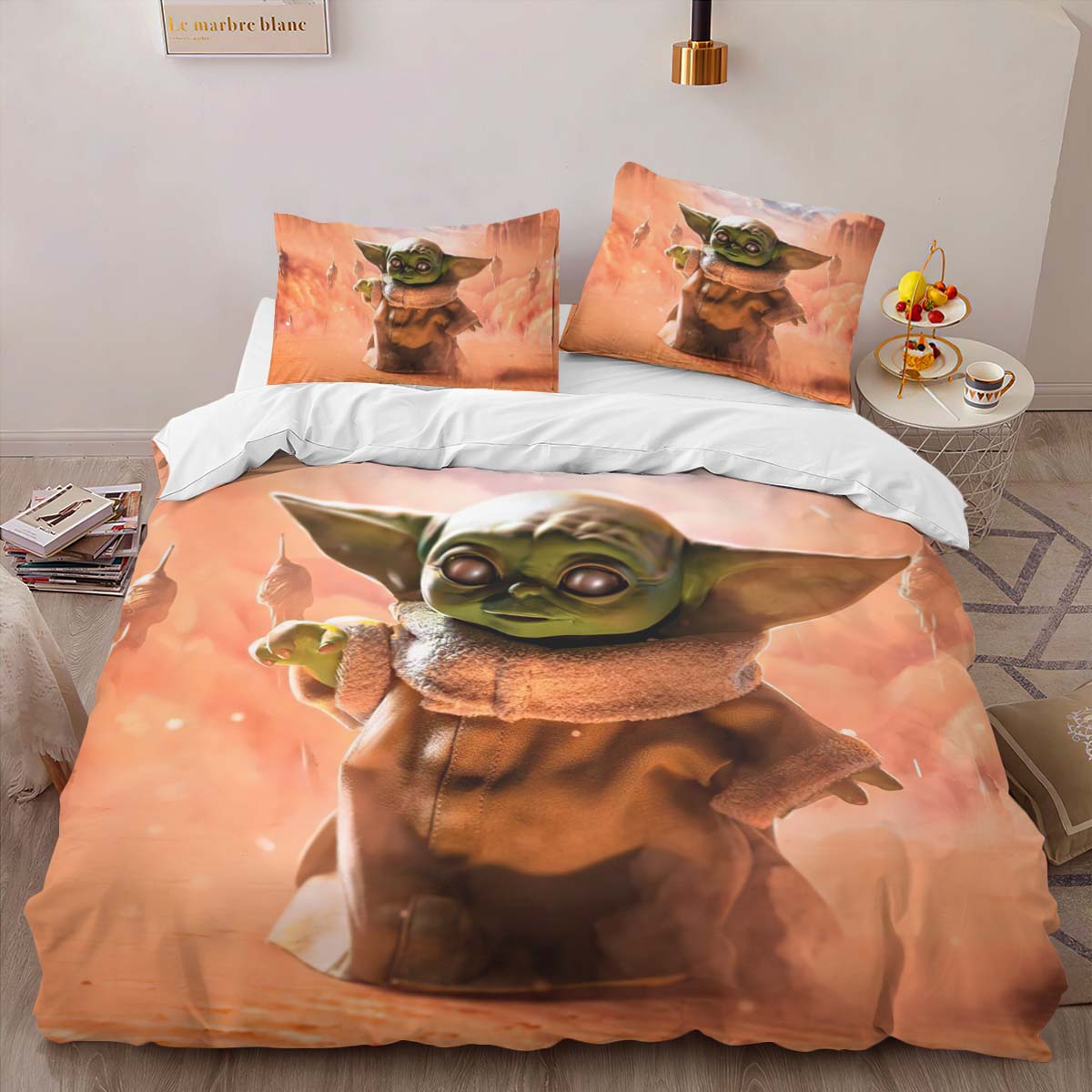 Baby Yoda Grogu Star Wars 7 Kinderbettwäsche – Bettwäsche – Bild 2