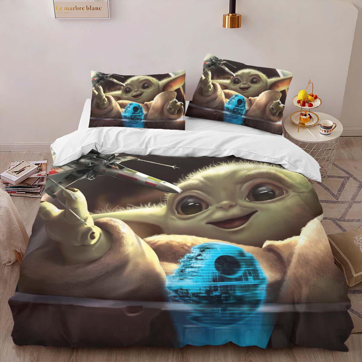 Baby Yoda Star Wars 4 Kinderbettwäsche – Bettwäsche – Bild 2