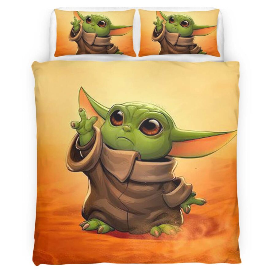 Baby Yoda Star Wars 5 Kinderbettwäsche – Bettwäsche – Bild 4