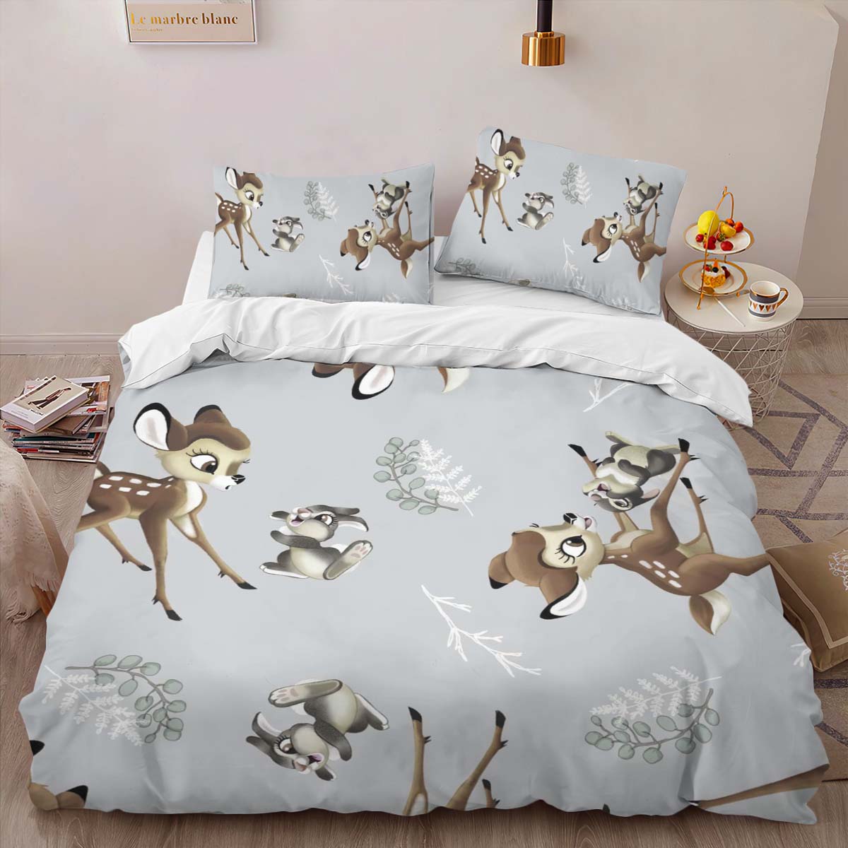 Bambi und Klopfer 06 Kinderbettwäsche – Bettwäsche – Bild 2