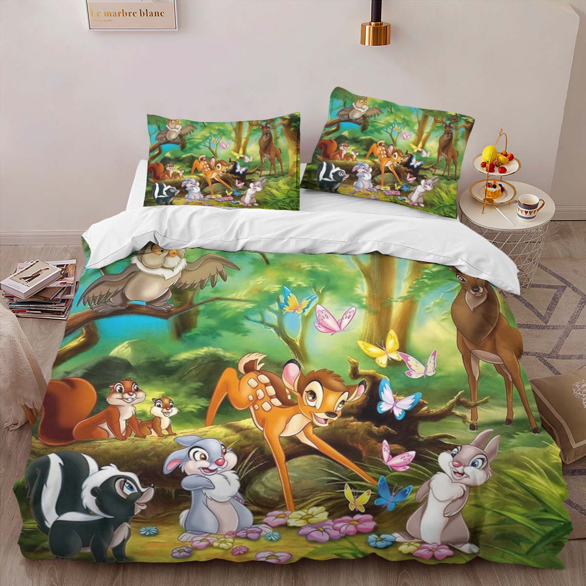 Bambi und die Tiere Kinderbettwäsche – Bettwäsche – Bild 2