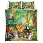 Bambi und die Tiere Kinderbettwäsche – Bettwäsche