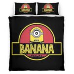 Banana Minions Jurassic Park Kinderbettwäsche – Bettwäsche