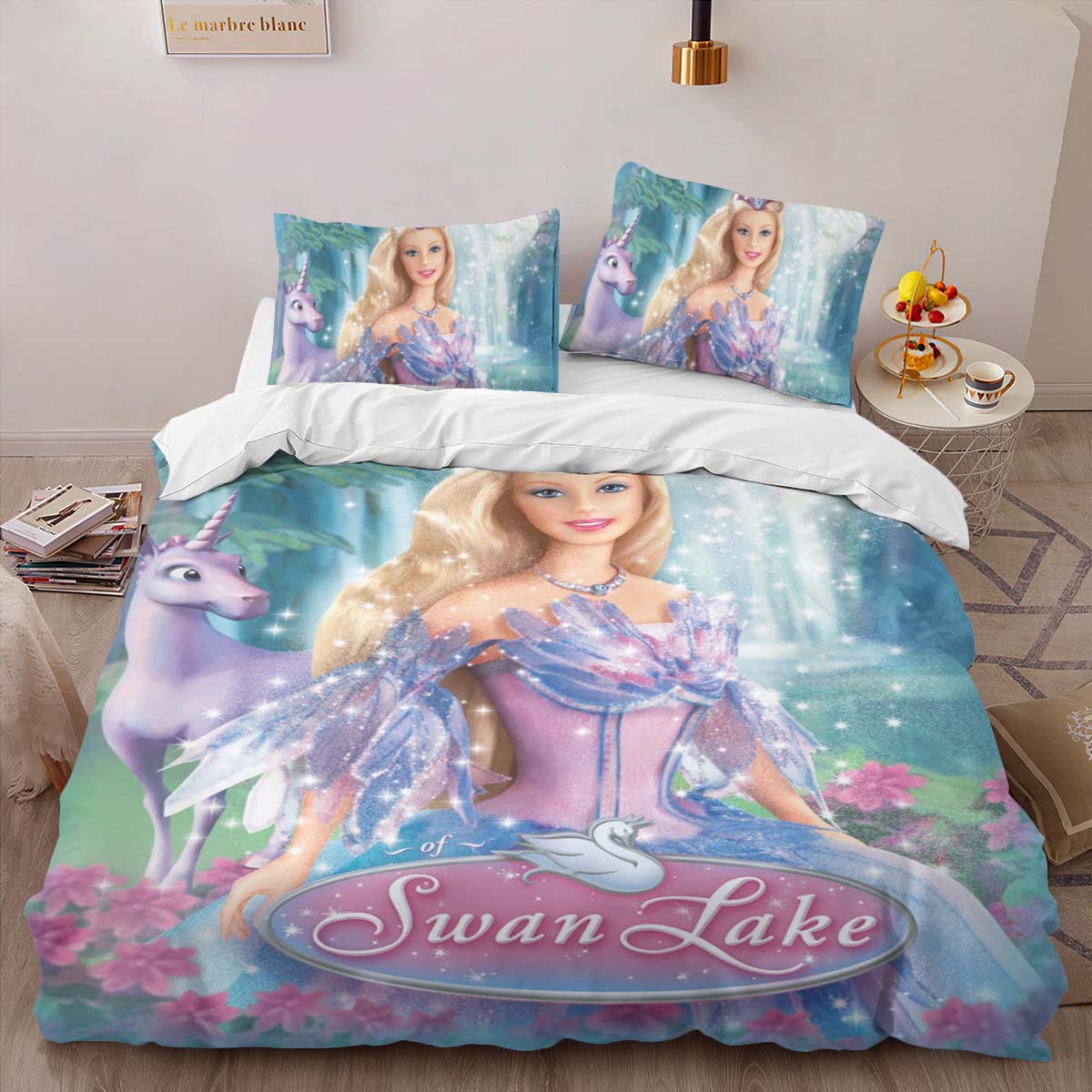 Barbie in Schwanensee Kinderbettwäsche – Bettwäsche – Bild 2