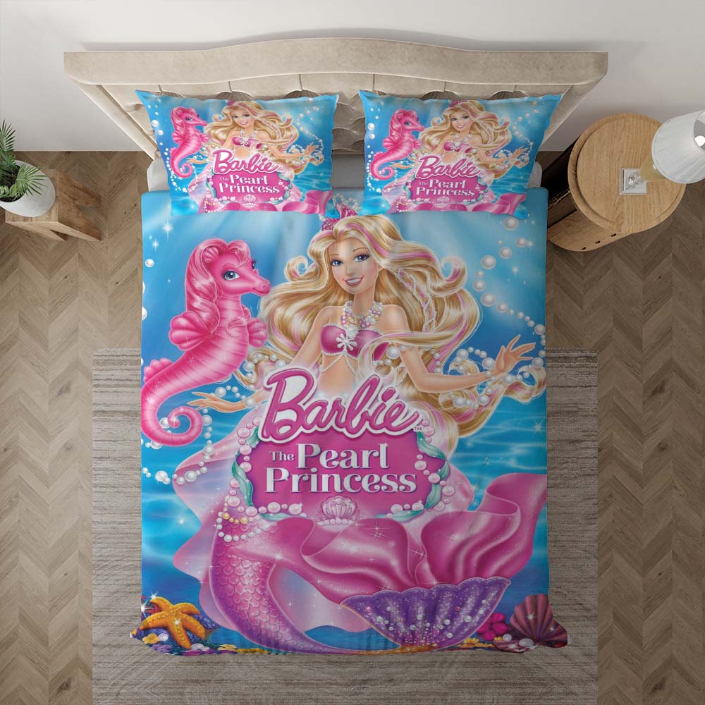 Barbie Die Perlenprinzessin Kinderbettwäsche - Bettwäsche – Bild 3