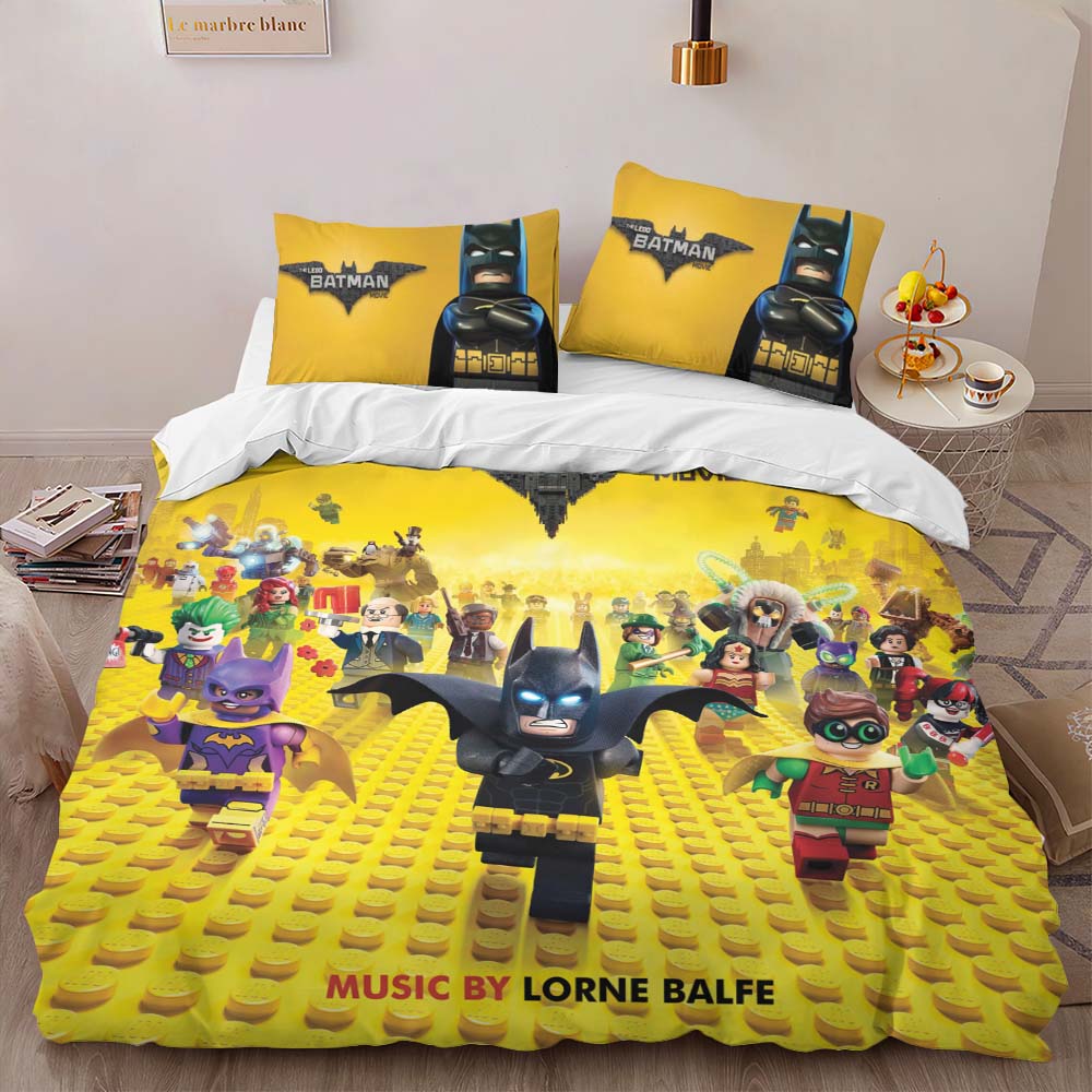 Batman Lego Charaktere Kinderbettwäsche – Bettwäsche – Bild 2