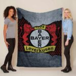 Bayer 04 Leverkusen B0404 Fleecedecke – Decke