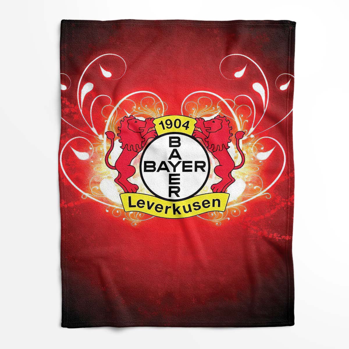 Bayer 04 Leverkusen Fußballverein Art.-Nr Fleecedecke - Decke – Bild 2