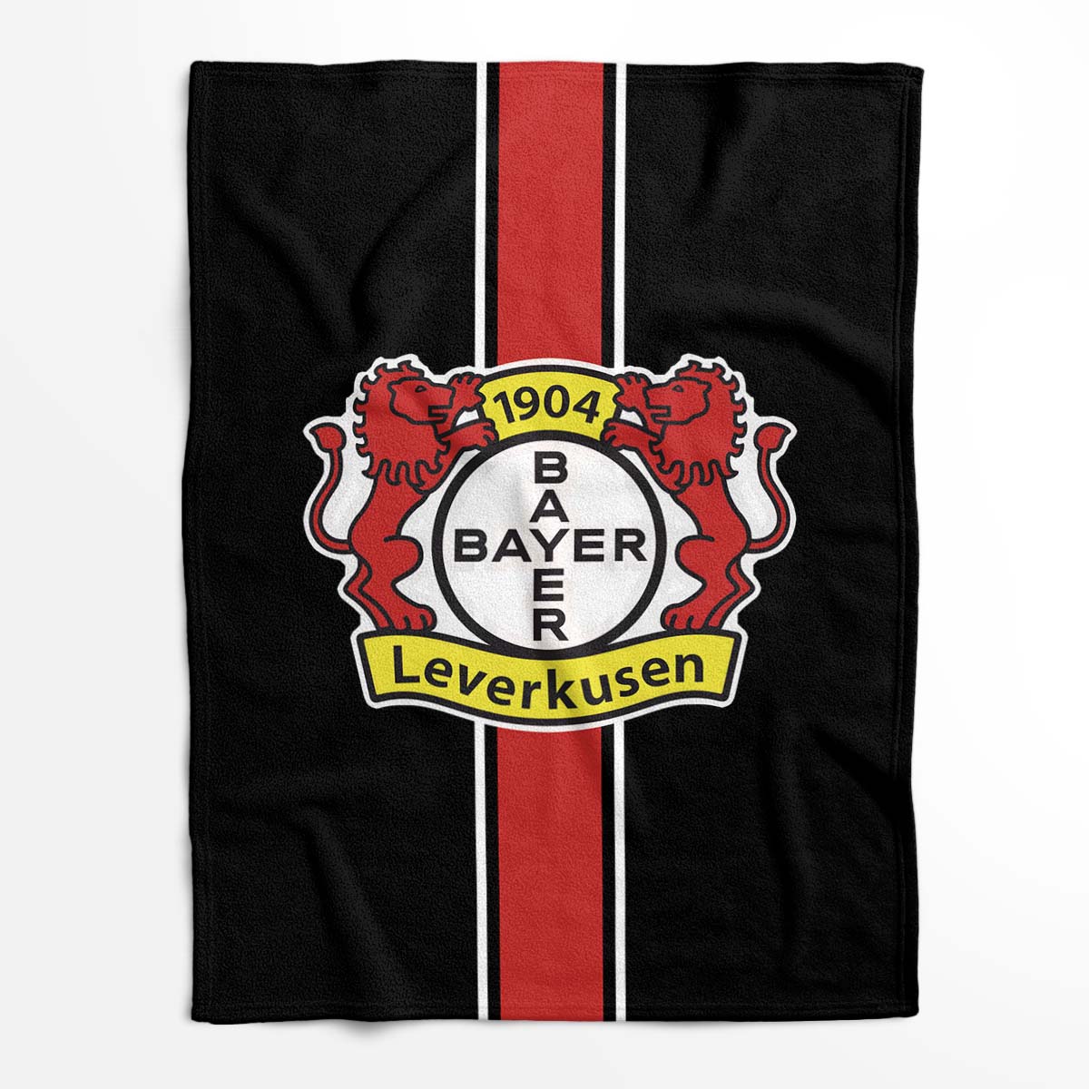 Fußballmannschaft Bayer 04 Leverkusen Fleecedecke - Decke – Bild 2