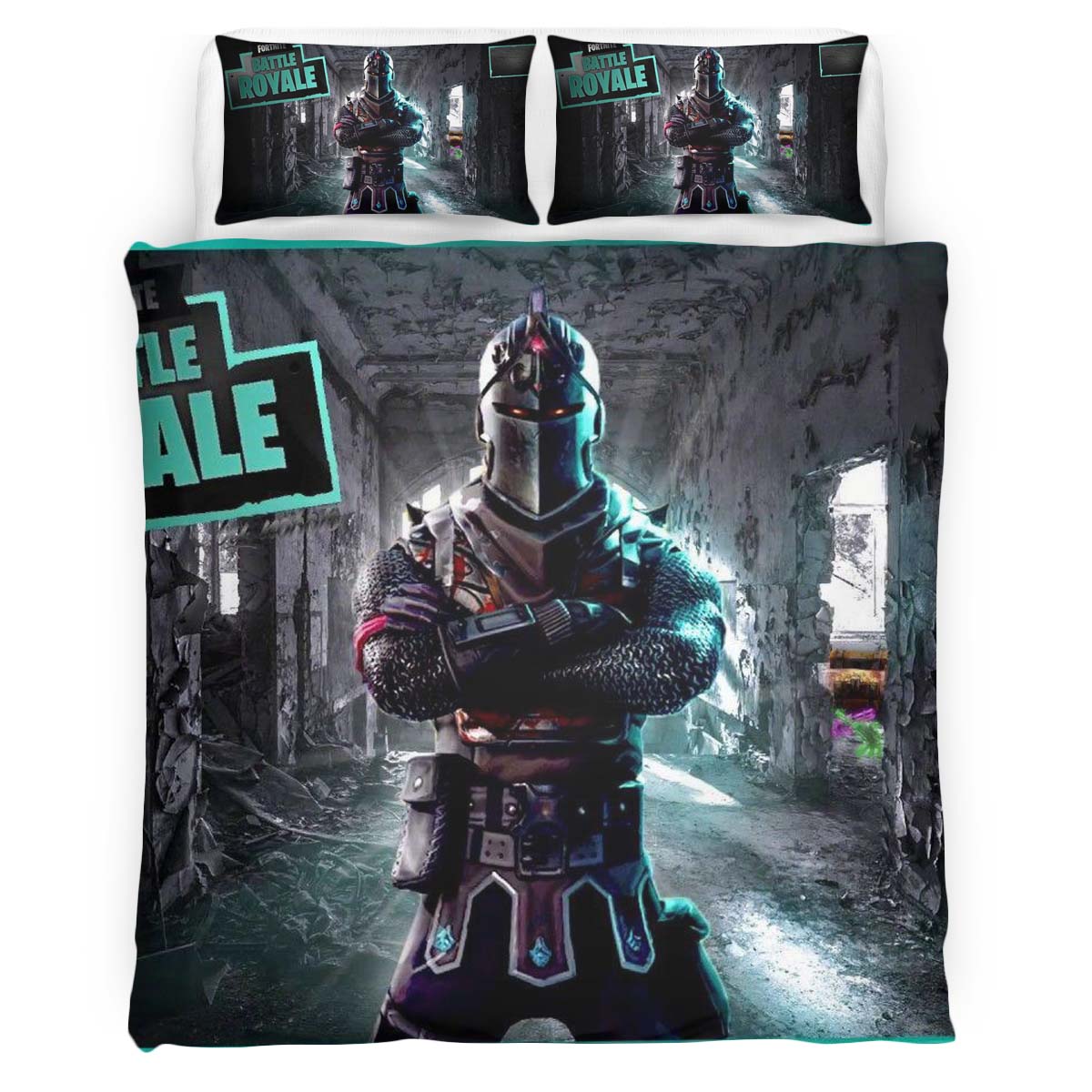 Schwarzer Ritter Fortnite Skin 2 Kinderbettwäsche – Bettwäsche