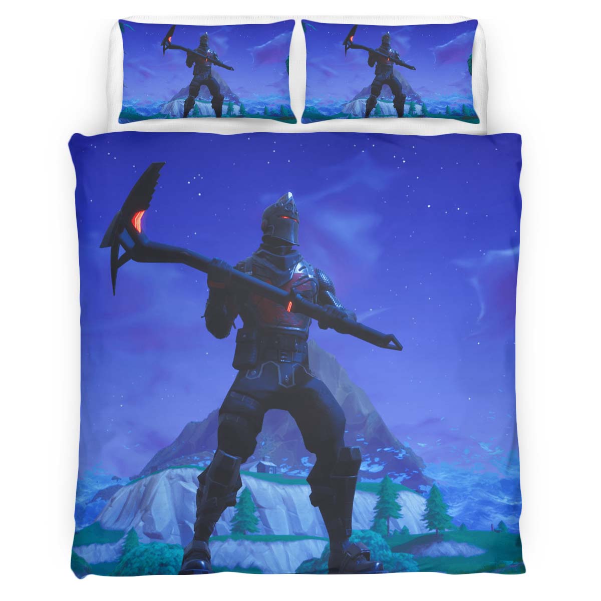 Schwarzer Ritter Fortnite Skin 4 Kinderbettwäsche – Bettwäsche