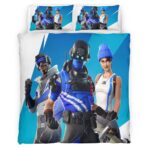 Blue Team Leader Skin Fortnite 5 Kinderbettwäsche – Bettwäsche