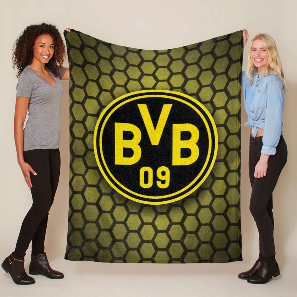 Borussia Dortmund BVB 23 Fleecedecke - Decke