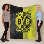 Borussia Dortmund BVB Unikat 02 Fleecedecke – Decke