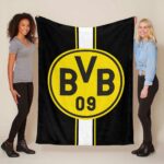 Borussia Dortmund BVB – einzigartiger Style für Fans Fleecedecke – Decke
