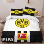Borussia Dortmund BVB1001 Kinderbettwäsche – Bettwäsche