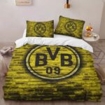 Borussia Dortmund Football Club Brick Kinderbettwäsche – Bettwäsche