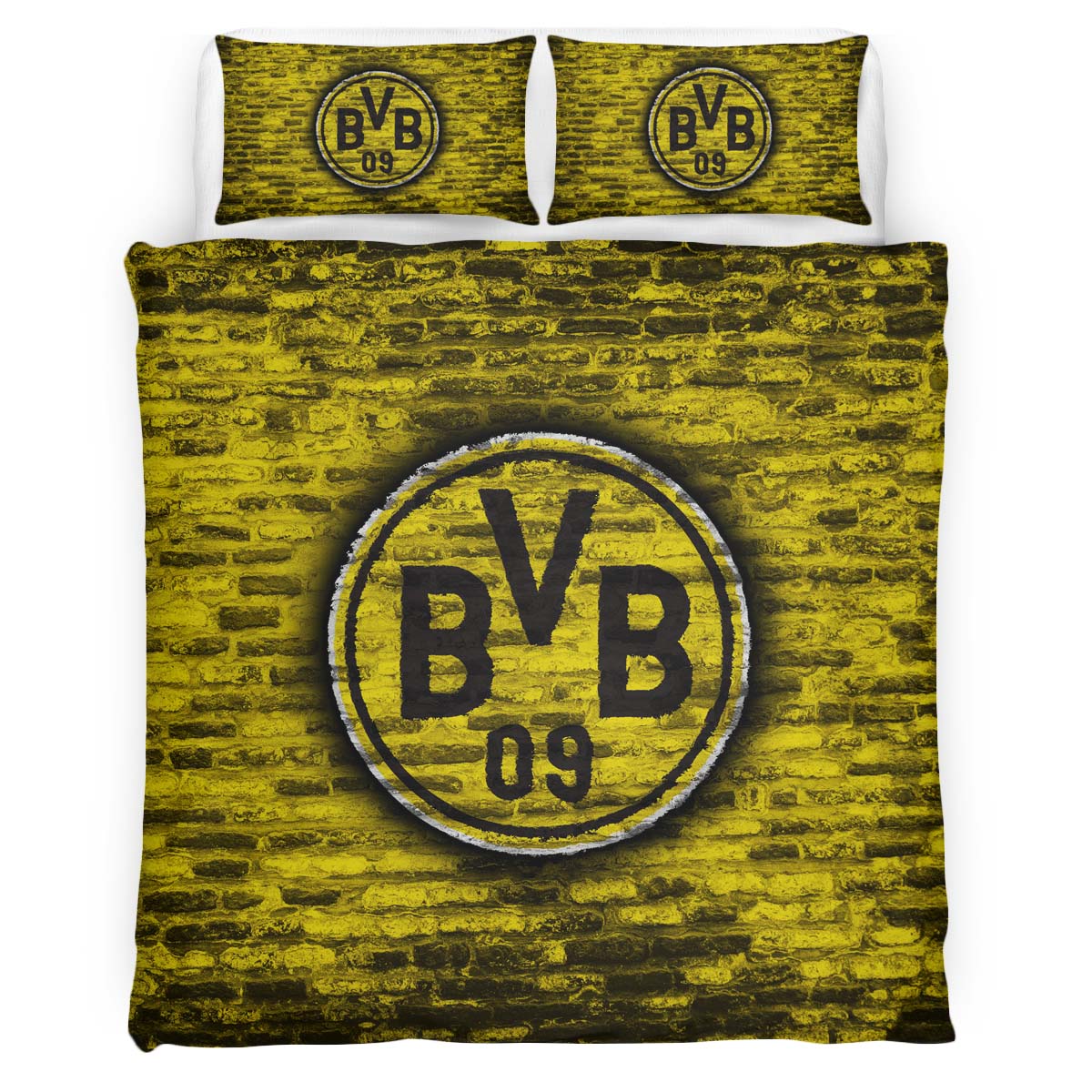 Borussia Dortmund Football Club Brick Kinderbettwäsche - Bettwäsche – Bild 2