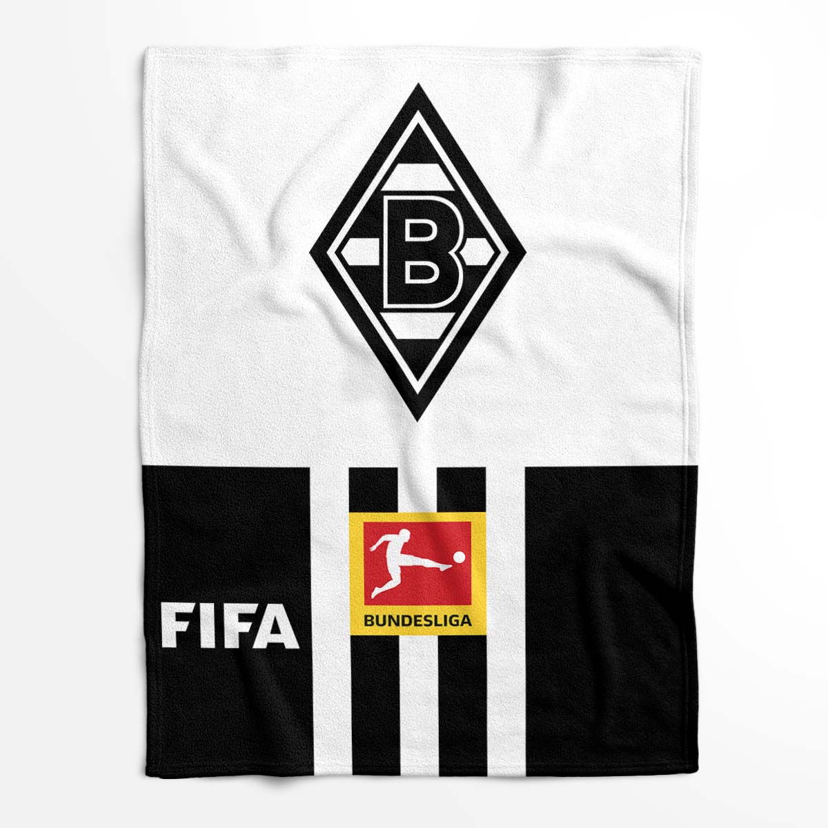 Borussia Mönchengladbach 1001 Fleecedecke - Decke – Bild 2