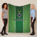 Borussia Mönchengladbach VfL04 Fleecedecke – Decke