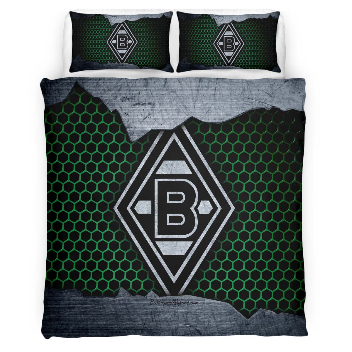 Borussia Monchengladbach VfL05 Kinderbettwäsche - Bettwäsche – Bild 2