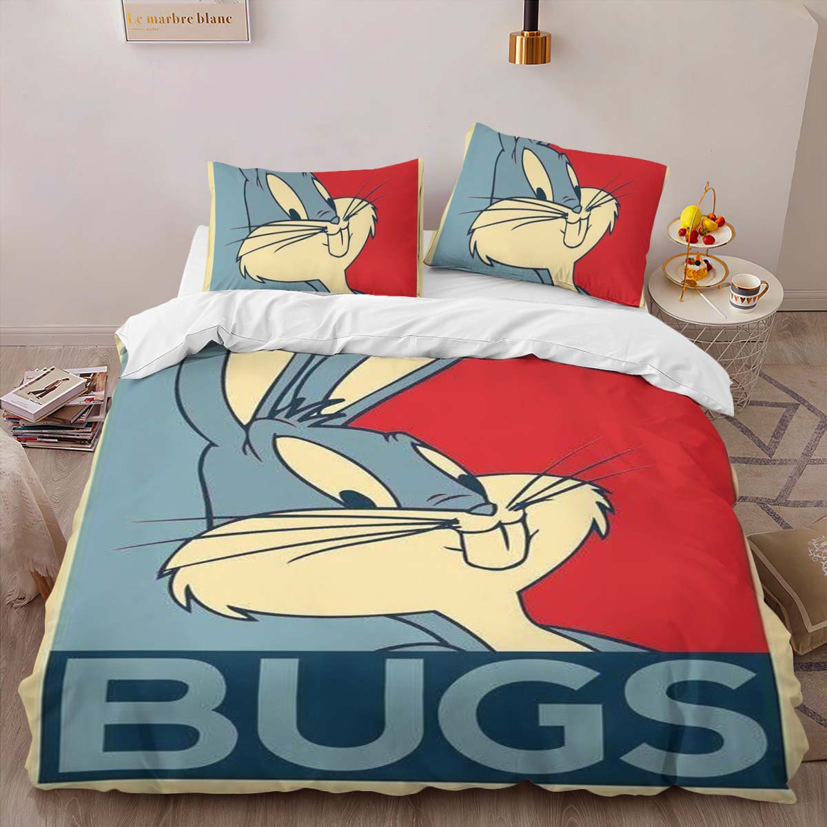 Bugs Bunny Looney Tunes 02 Kinderbettwäsche – Bettwäsche – Bild 2
