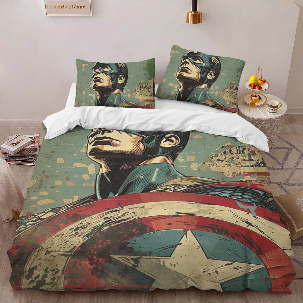 Captain America Marvel 08 Kinderbettwäsche – Bettwäsche – Bild 2