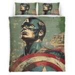 Captain America Marvel 08 Kinderbettwäsche – Bettwäsche