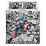 Captain America Marvel 09 Kinderbettwäsche – Bettwäsche