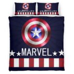 Captain America Schild Kinderbettwäsche – Bettwäsche