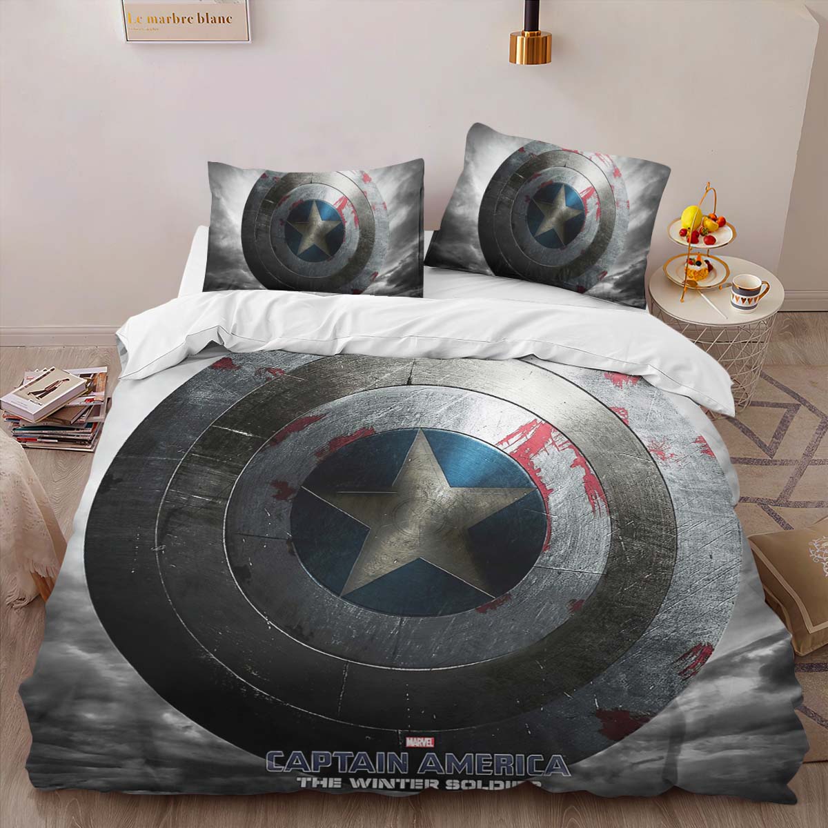 Captain America Schild 2 Kinderbettwäsche – Bettwäsche – Bild 2