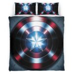 Captain America Schild 5 Kinderbettwäsche – Bettwäsche