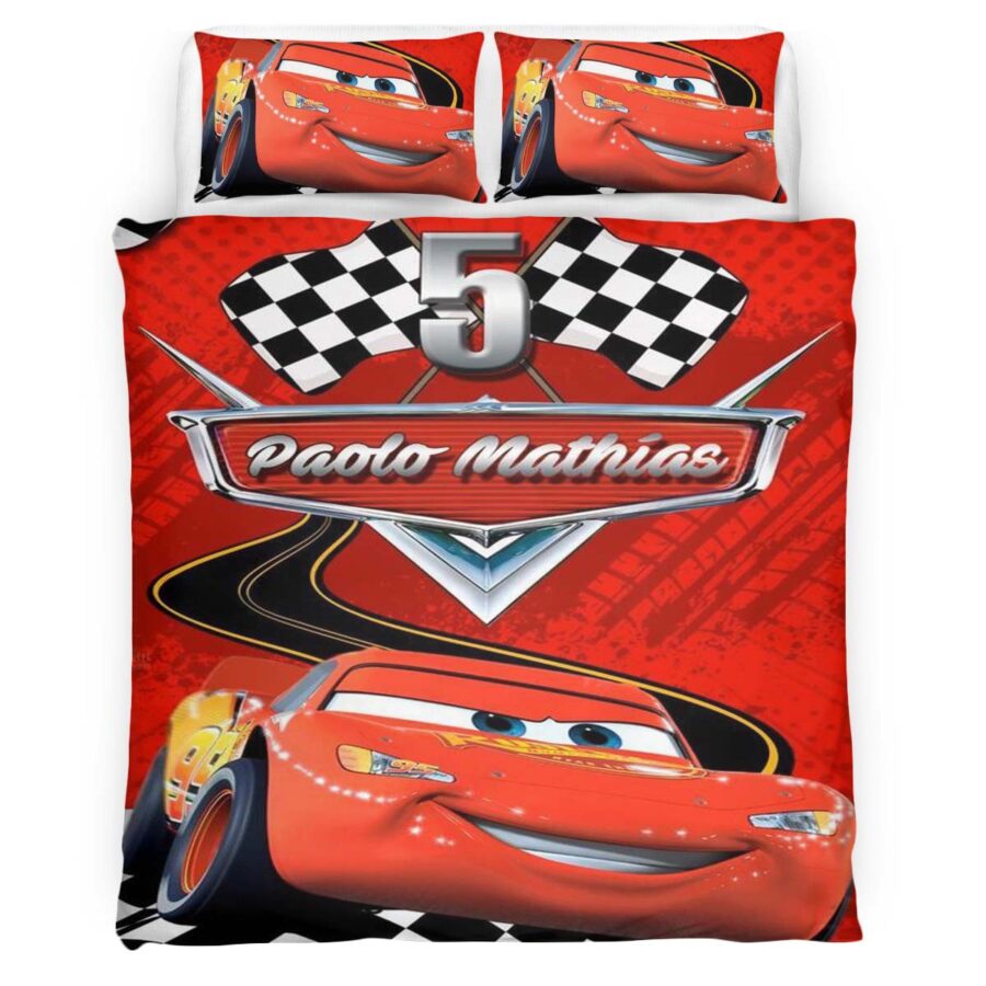 Cars 95 Lightning McQueen 12 Kinderbettwäsche – Bettwäsche – Bild 4