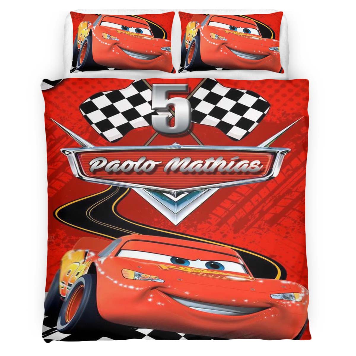 Cars 95 Lightning McQueen 12 Kinderbettwäsche – Bettwäsche