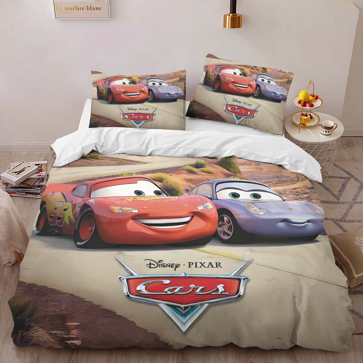 Cars 95 Lightning McQueen 16 Kinderbettwäsche – Bettwäsche – Bild 2