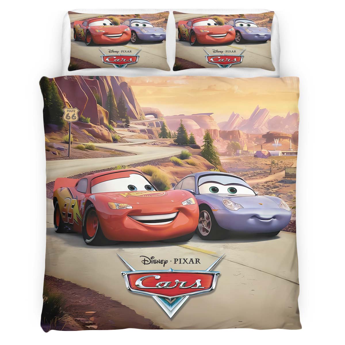 Cars 95 Lightning McQueen 16 Kinderbettwäsche – Bettwäsche