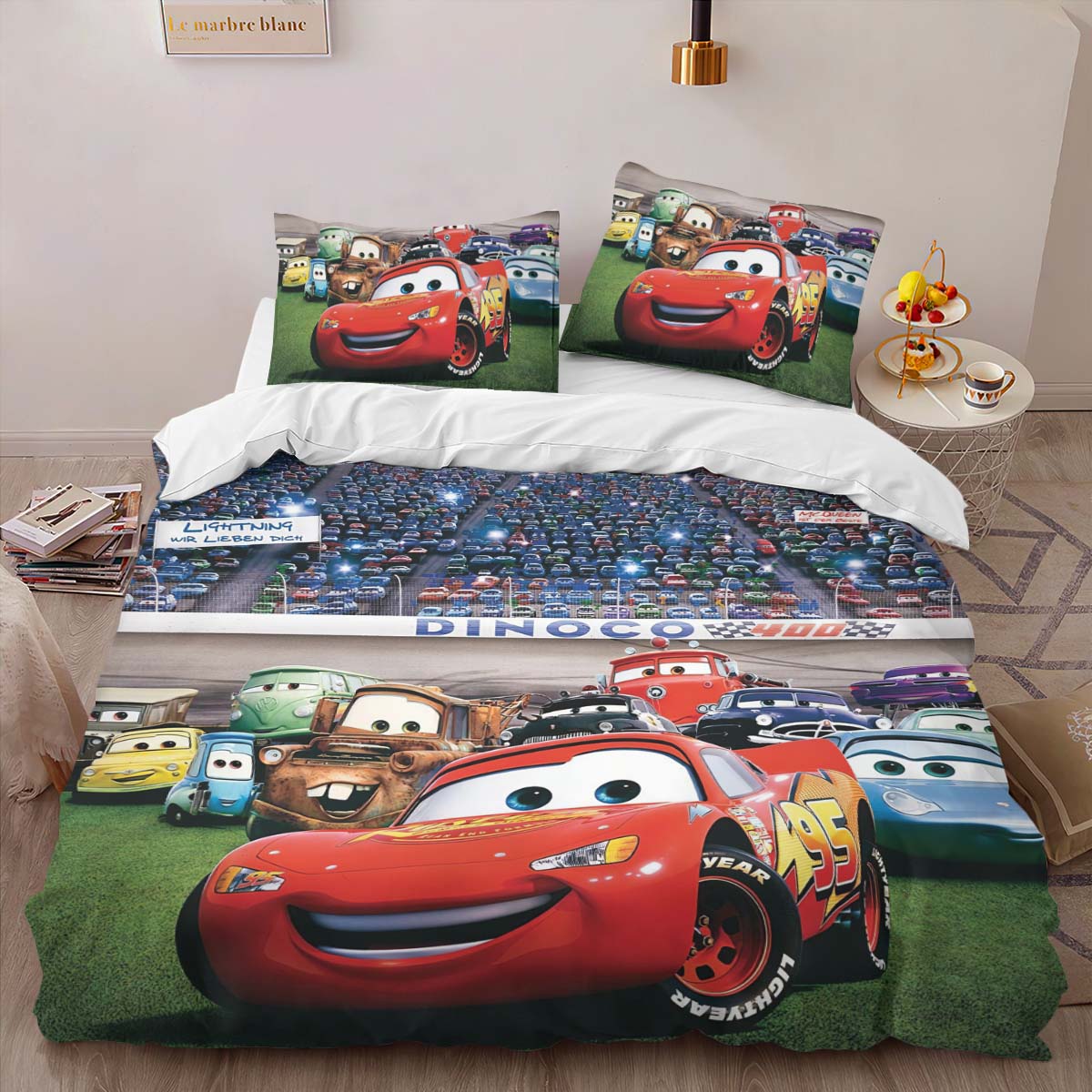 Cars 95 Lightning McQueen 17 Kinderbettwäsche – Bettwäsche – Bild 2