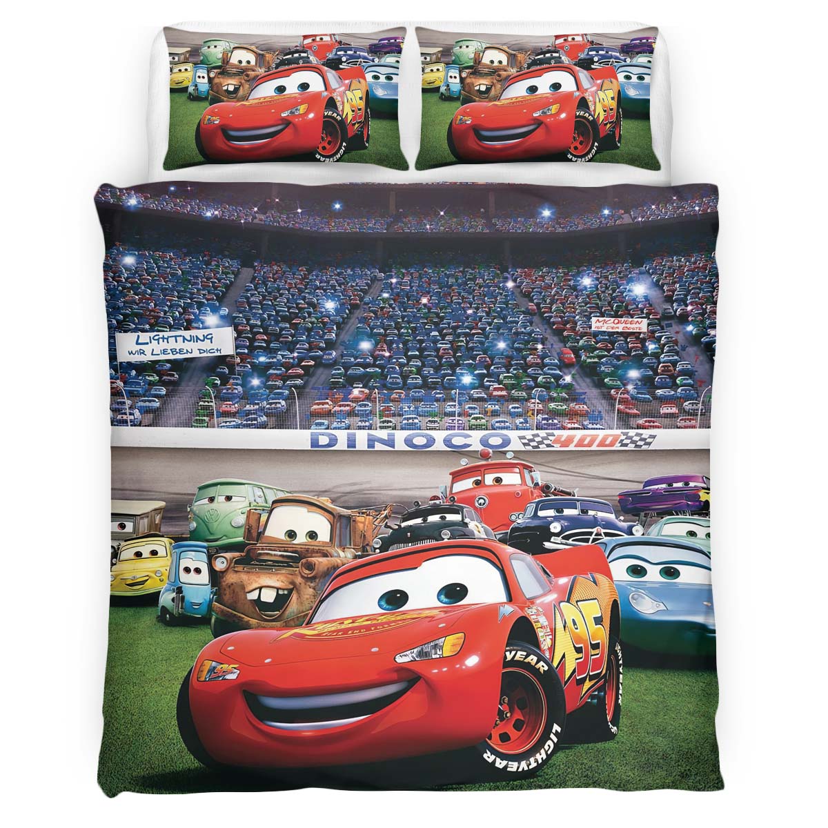 Cars 95 Lightning McQueen 17 Kinderbettwäsche – Bettwäsche
