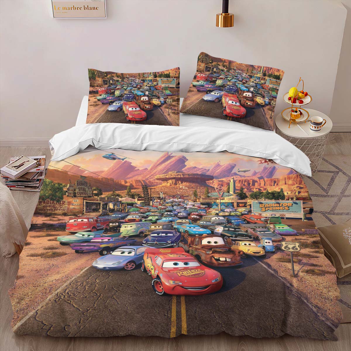 Cars 95 Lightning McQueen 18 Kinderbettwäsche – Bettwäsche – Bild 2