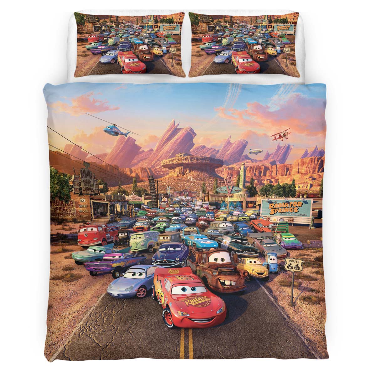 Cars 95 Lightning McQueen 18 Kinderbettwäsche – Bettwäsche
