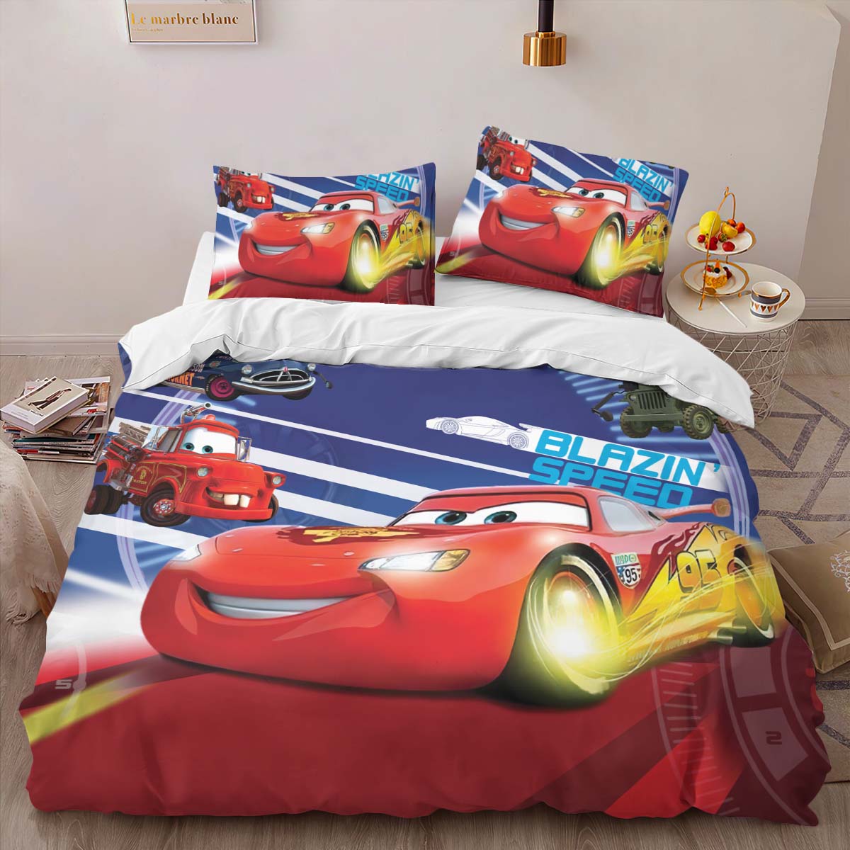 Cars 95 Lightning McQueen 19 Kinderbettwäsche – Bettwäsche – Bild 2