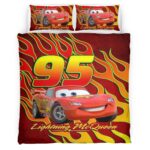 Cars 95 Lightning McQueen 2 Kinderbettwäsche – Bettwäsche