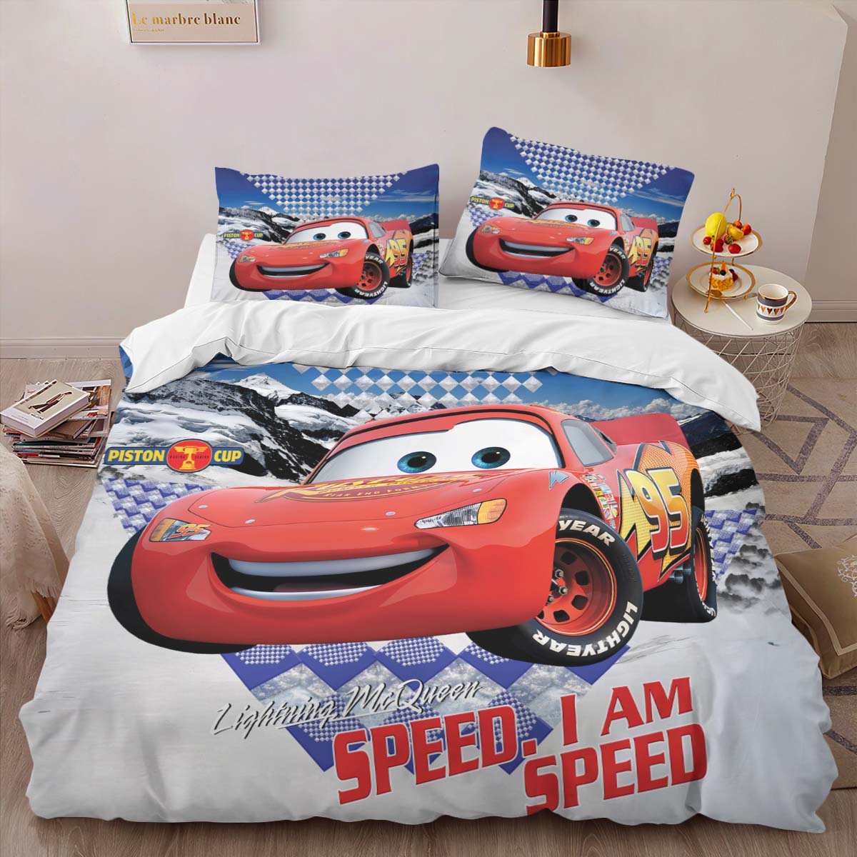Cars 95 Lightning McQueen 20 Kinderbettwäsche – Bettwäsche – Bild 2