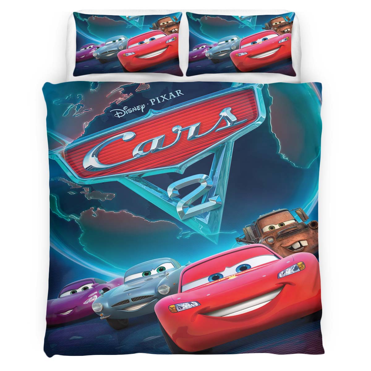 Cars 95 Lightning McQueen 21 Kinderbettwäsche – Bettwäsche
