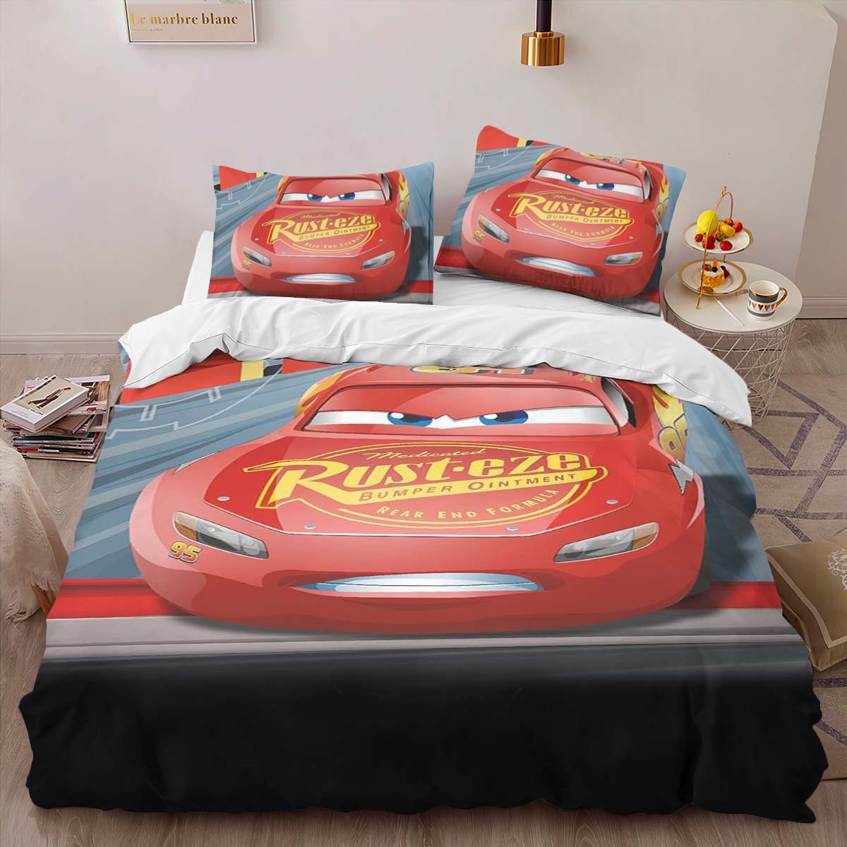 Cars 95 Lightning McQueen 3 Kinderbettwäsche – Bettwäsche – Bild 2