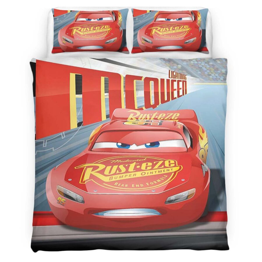 Cars 95 Lightning McQueen 3 Kinderbettwäsche – Bettwäsche – Bild 4