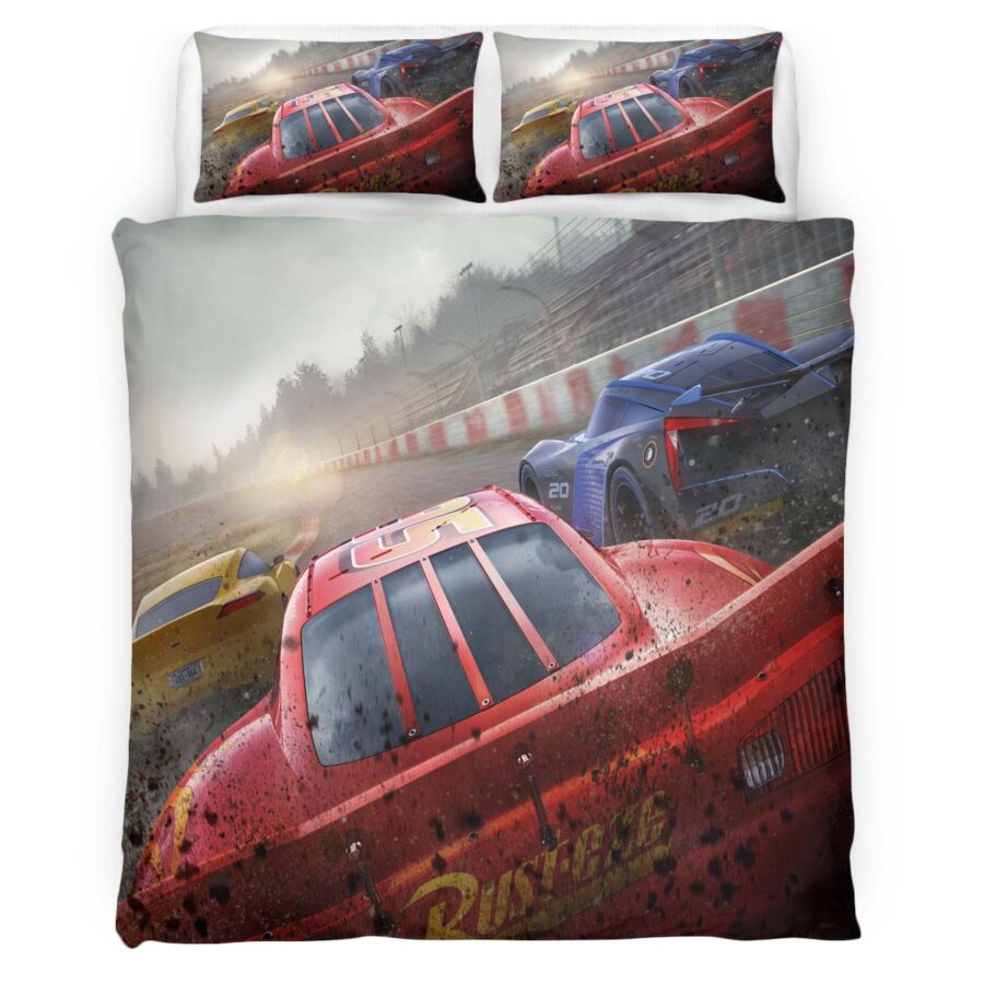 Cars 95 Lightning McQueen Rennen 2 Kinderbettwäsche – Bettwäsche – Bild 4