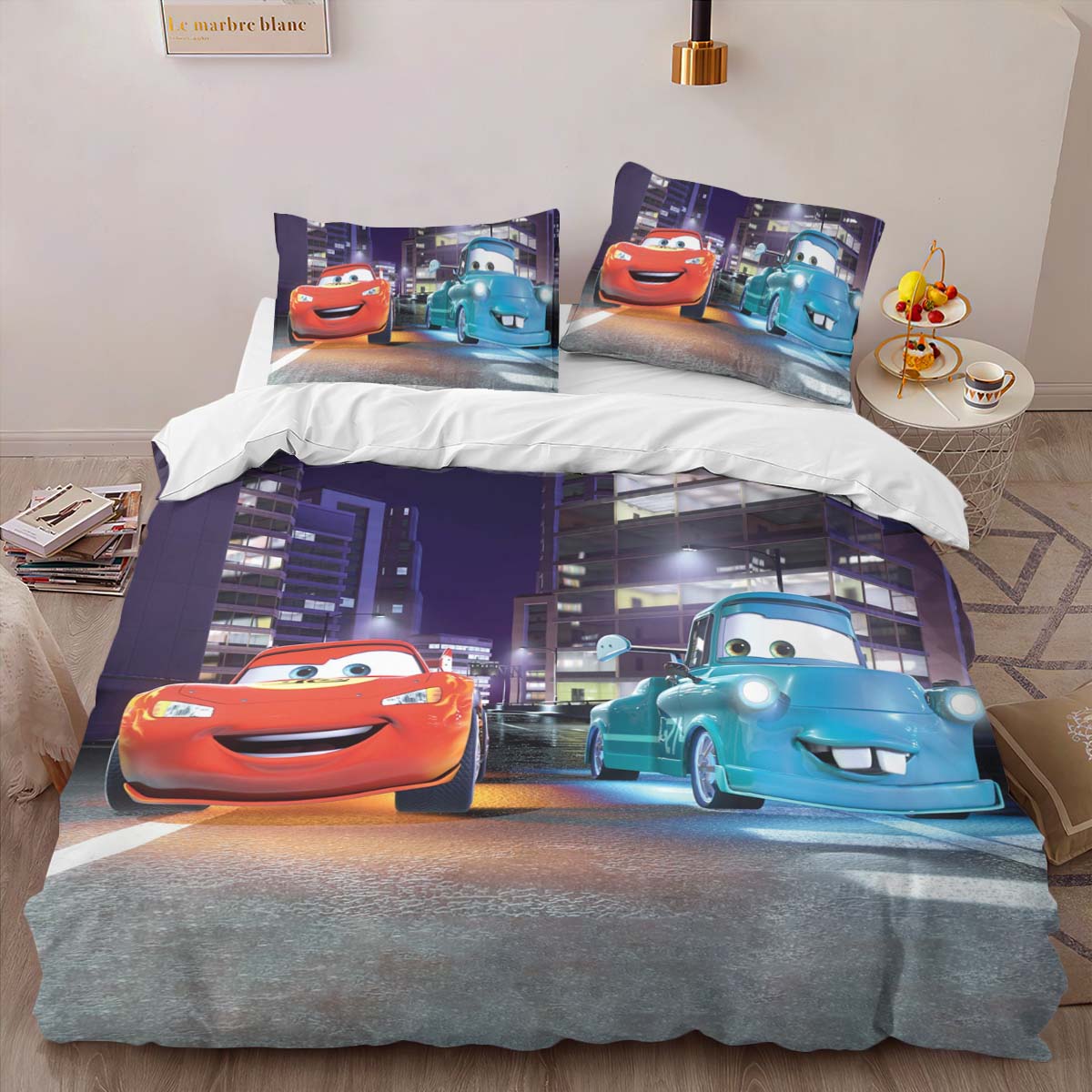 Cars 95 Lightning McQueen und Tokyo Hook Kinderbettwäsche – Bettwäsche – Bild 2